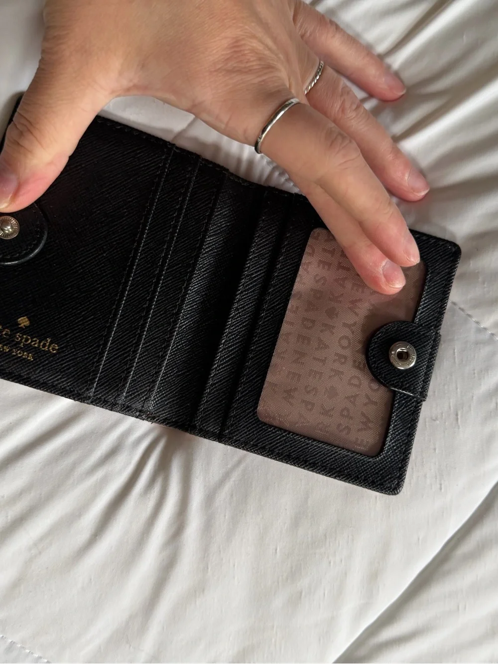 Kate spade bifold Compact Wallet